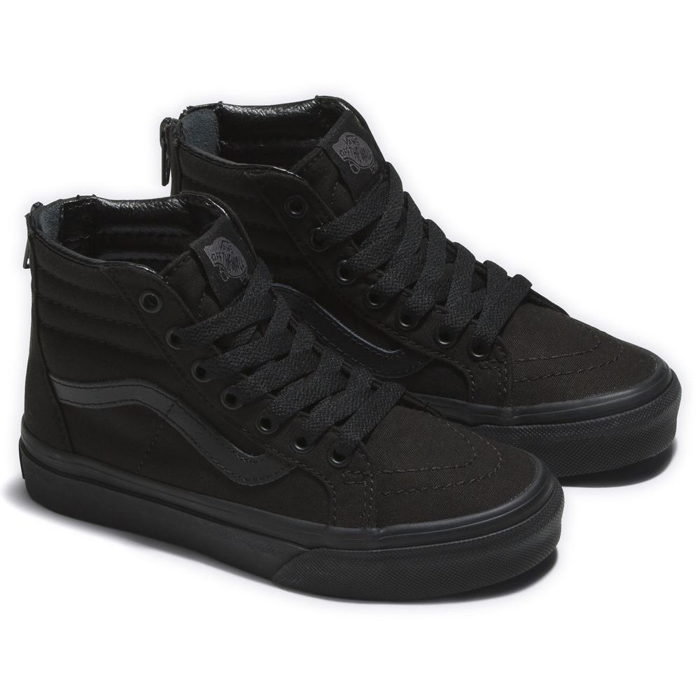 UY SK8-Hi Zip (POP CHECK) BLACK/BLACK