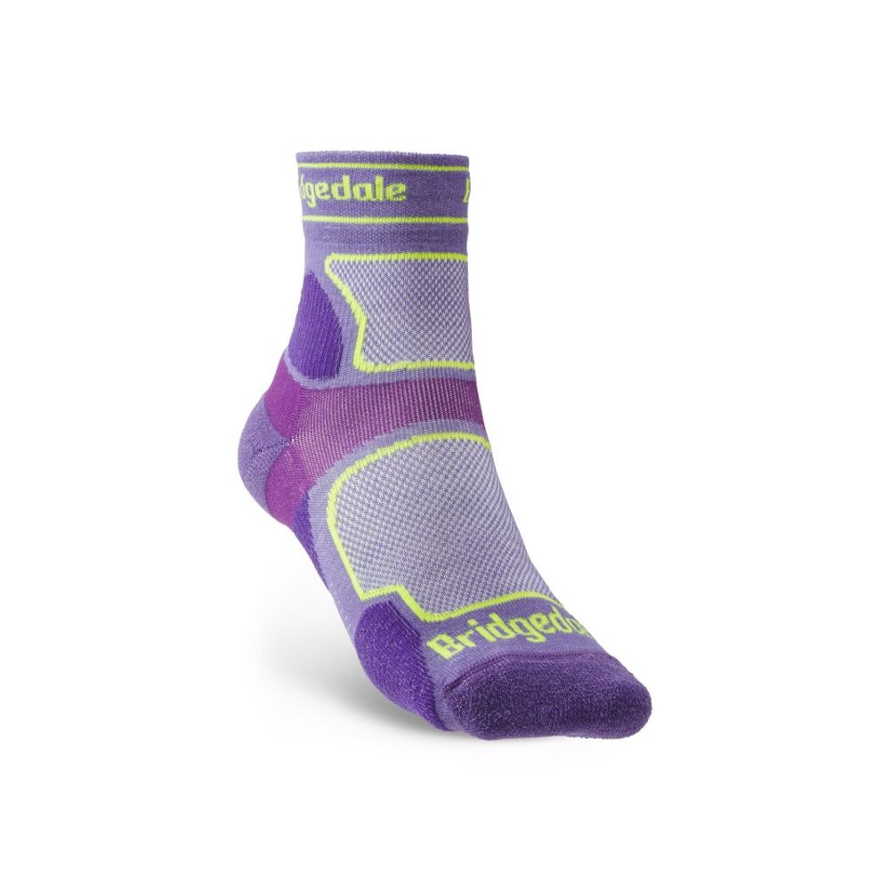 Trail Run UL T2 CS 3/4 Crew Women's, purple