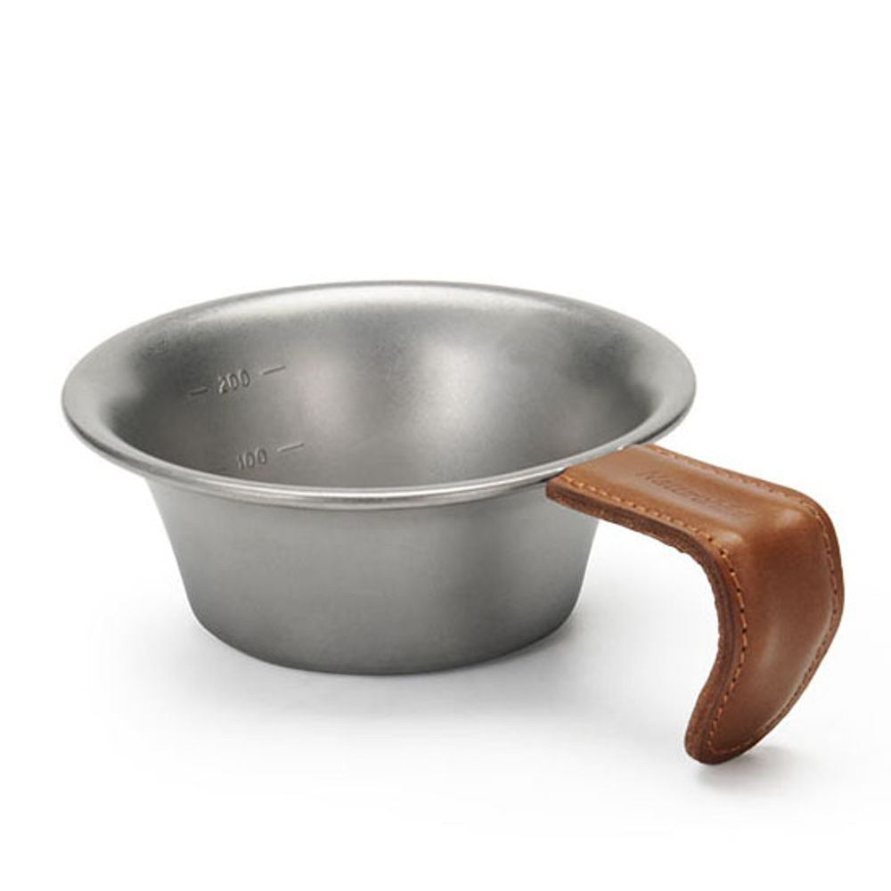 NH21SJ002-08 Retro kempovací mísa z nerezové oceli