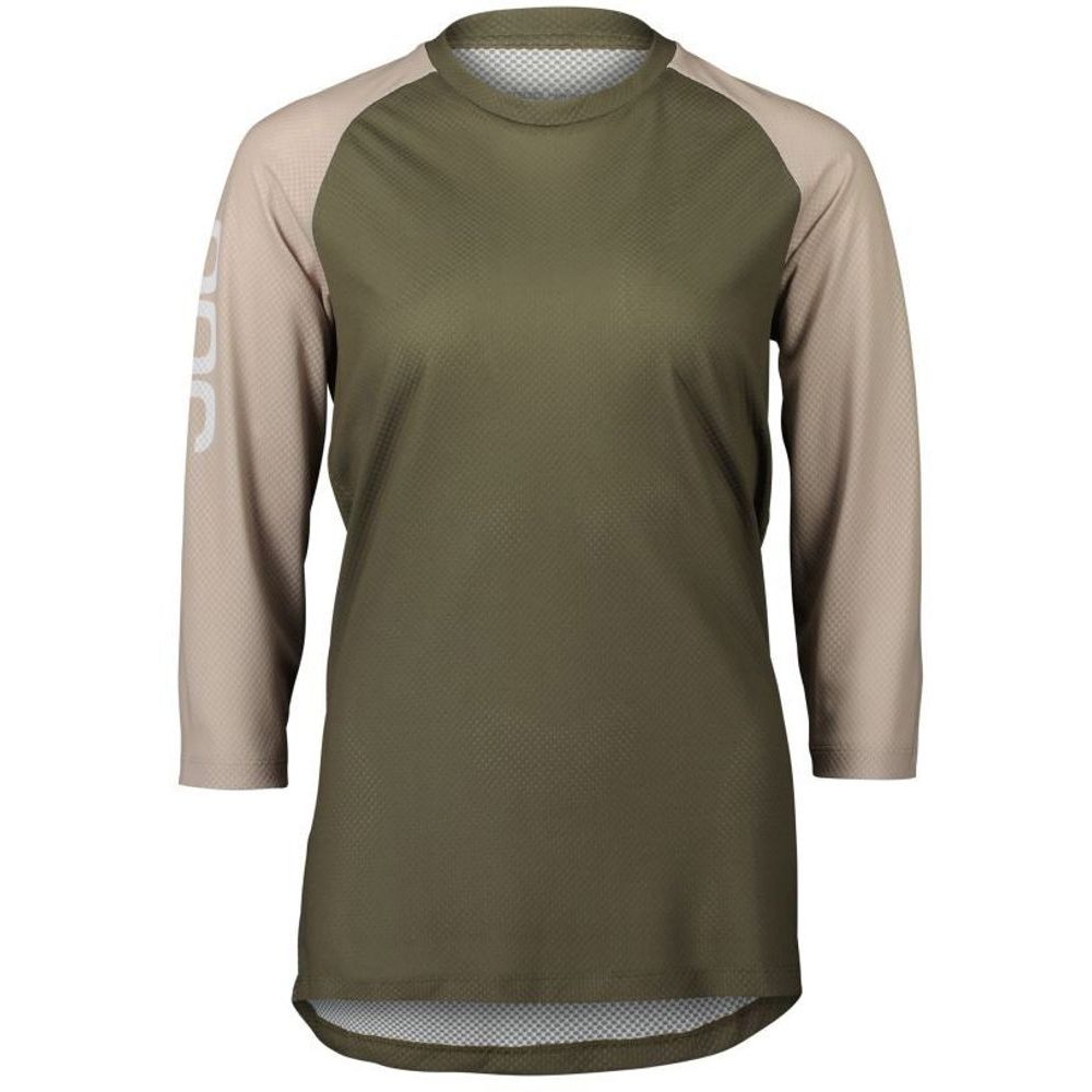 W's MTB Pure 3/4 Jersey Epidote Green/Light Sandstone Beige
