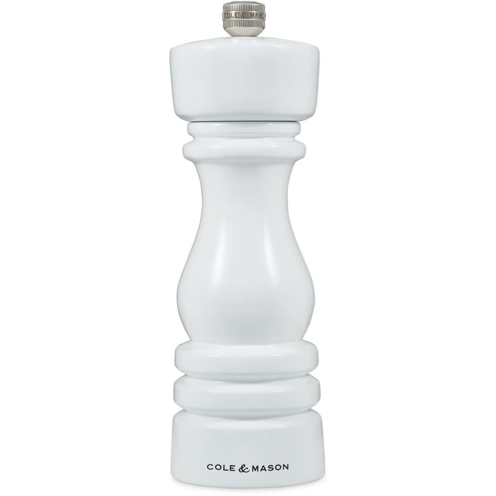 Mlýnek na pepř London White Gloss Precision+ 18 cm
