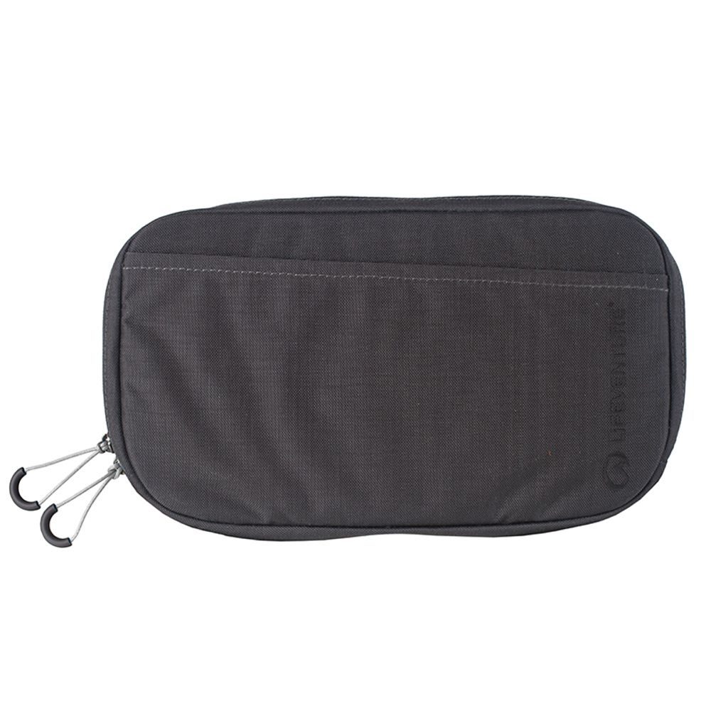 RFiD Travel Belt Pouch Recycled; grey