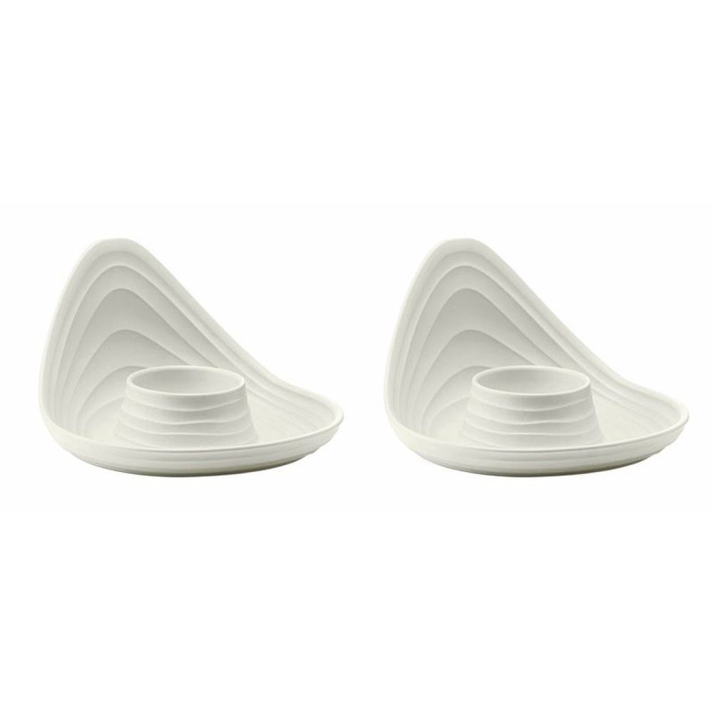 Egg holders 2 pcs white