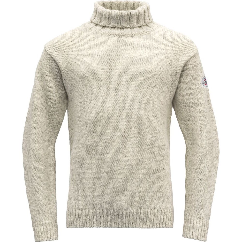 Nansen Wool High Neck, Grey Melange