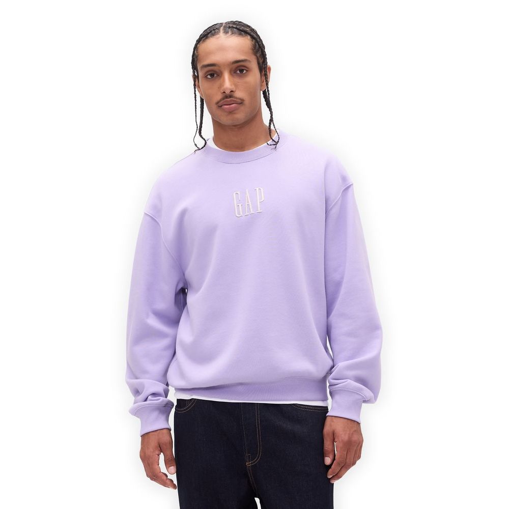 821273-07 Oversize mikina Heavyweight Fialová