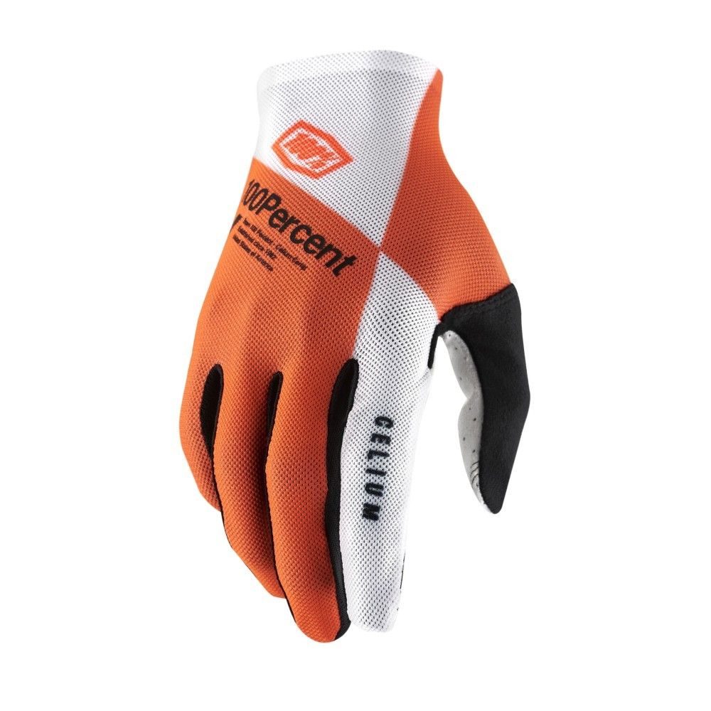 CELIUM Glove Fluo Orange/White