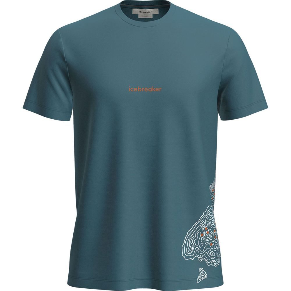 Men Mer 150 TechLite SS Tee 30th Anniver TOPAZ