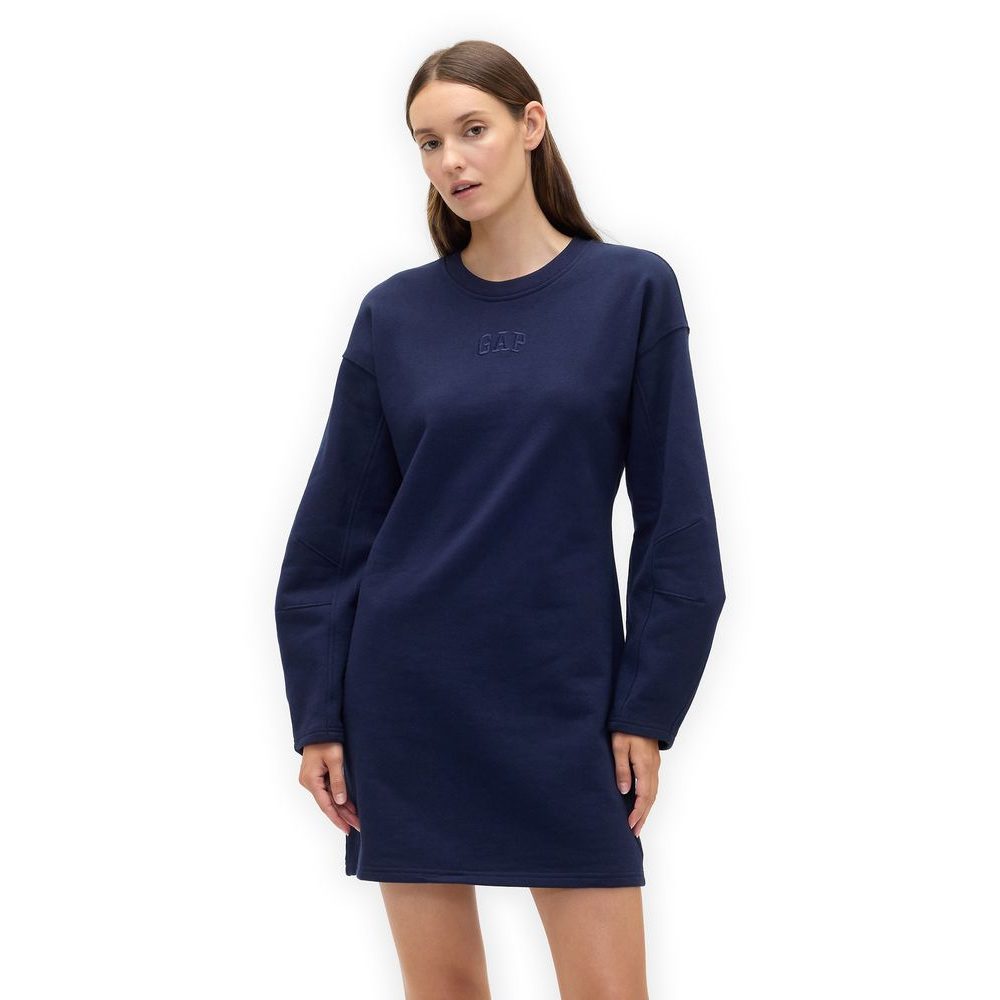 823169-01 Mikinové šaty Heavyweight Tmavě modrá