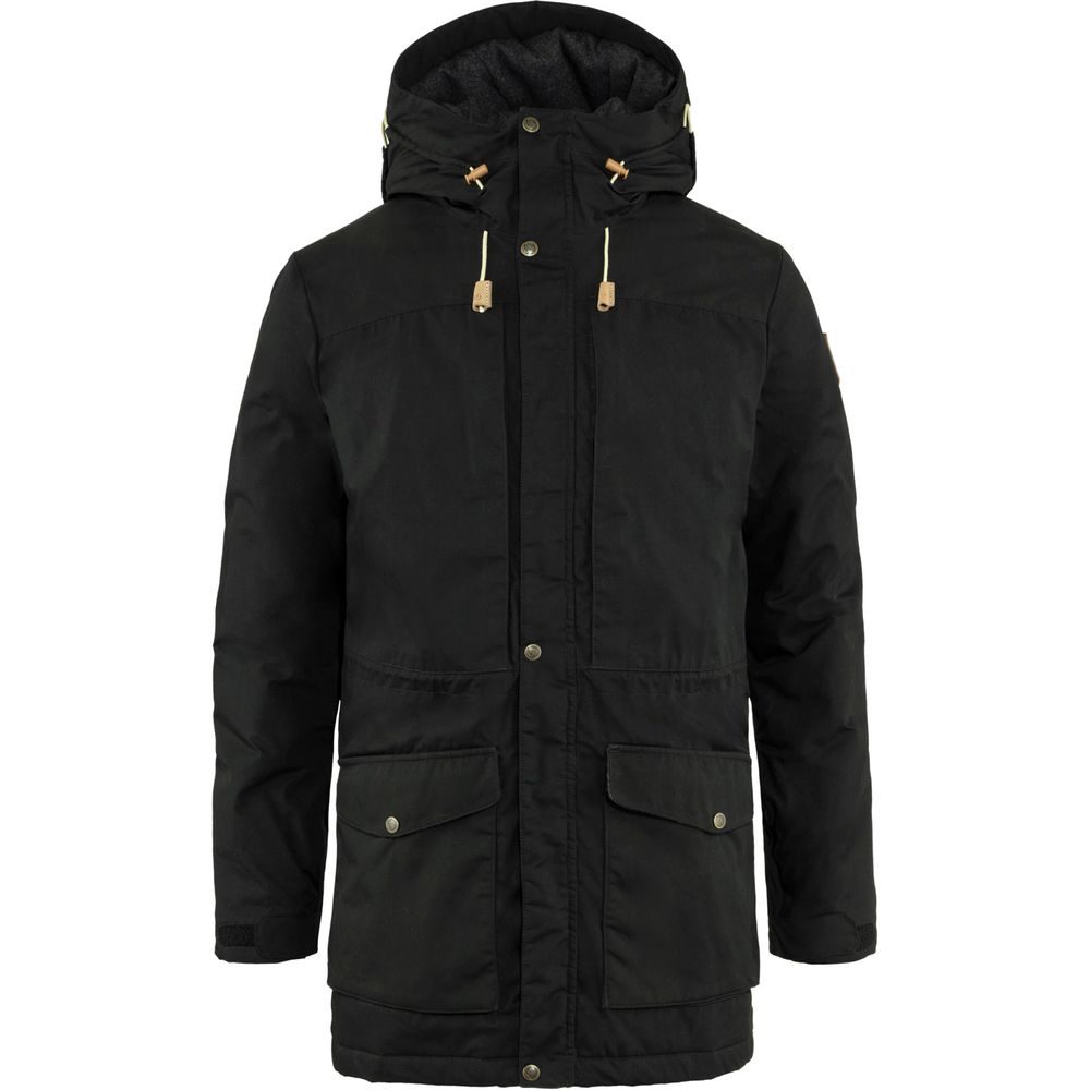 Singi Wool Padded Parka M Black
