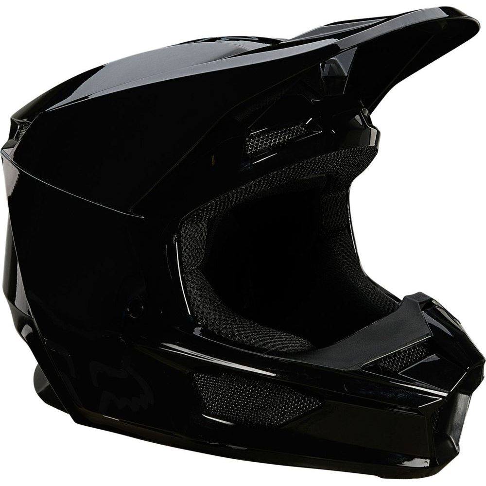 V1 Plaic Helmet, Ece Black