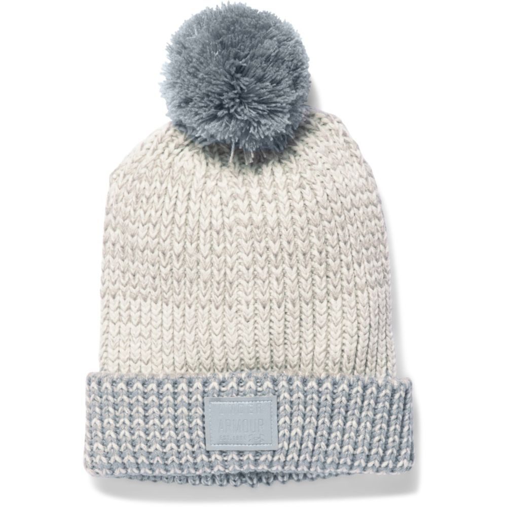 GIRLS SHIMMER POM BEANIE