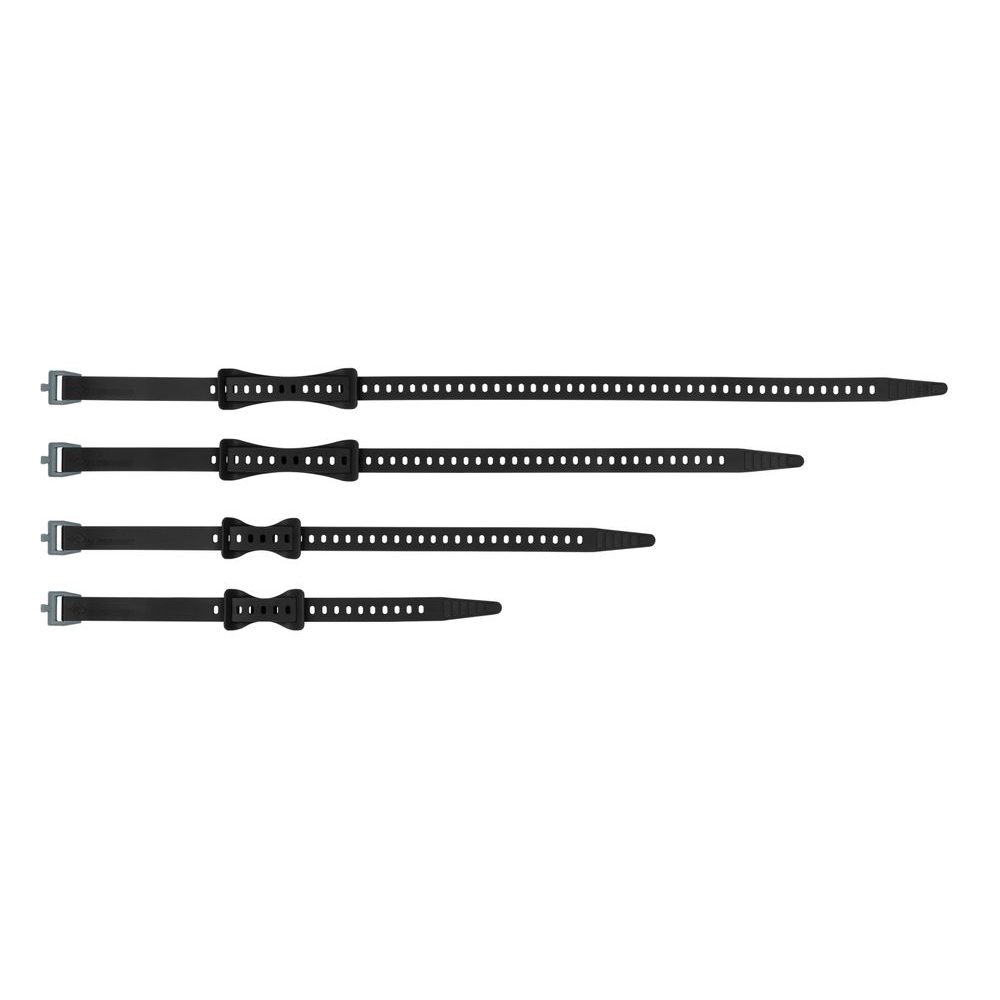 Stretch-Loc Set - All Sizes 20mm 4 Pack , Black