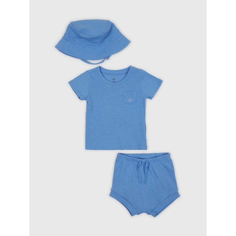 572421-01 Baby outfit set Modrá