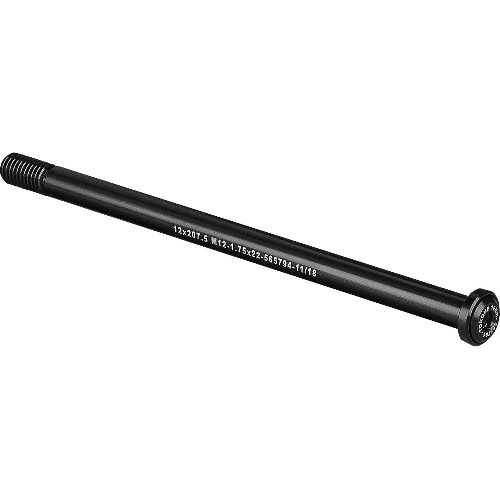Skewer Bontrager Thru 12 x 207.6mm Axle Length Black Rear