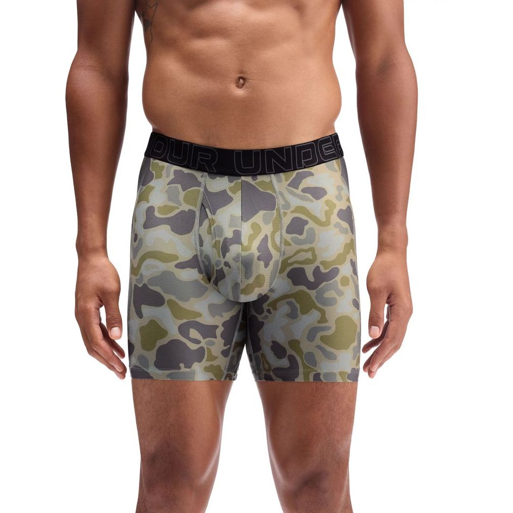 Ua Performance Tech - Print 6in - 1pk TITANIUM