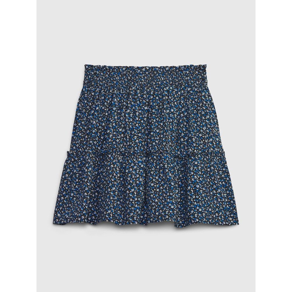 786938-01 Dětská kraťasová sukně Tmavě modrá