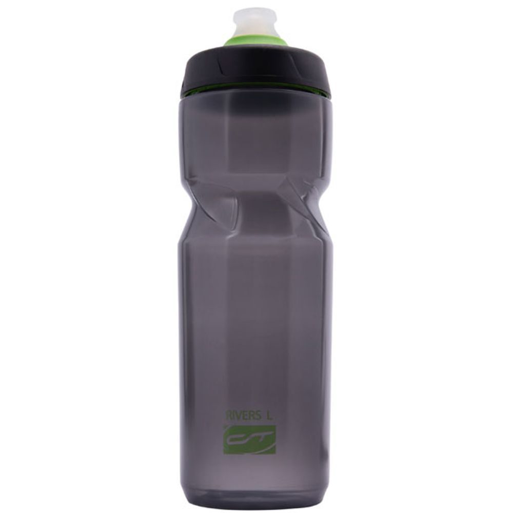 Bottle Rivers L 800 ml black/neogreen