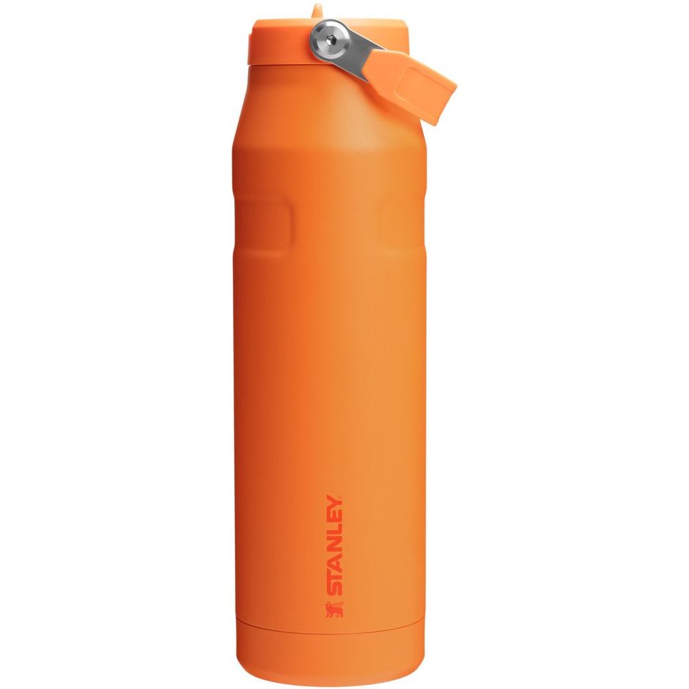 The IceFlow™ Bottle Flip Straw 1100 ml/36oz Goldenrod Coral