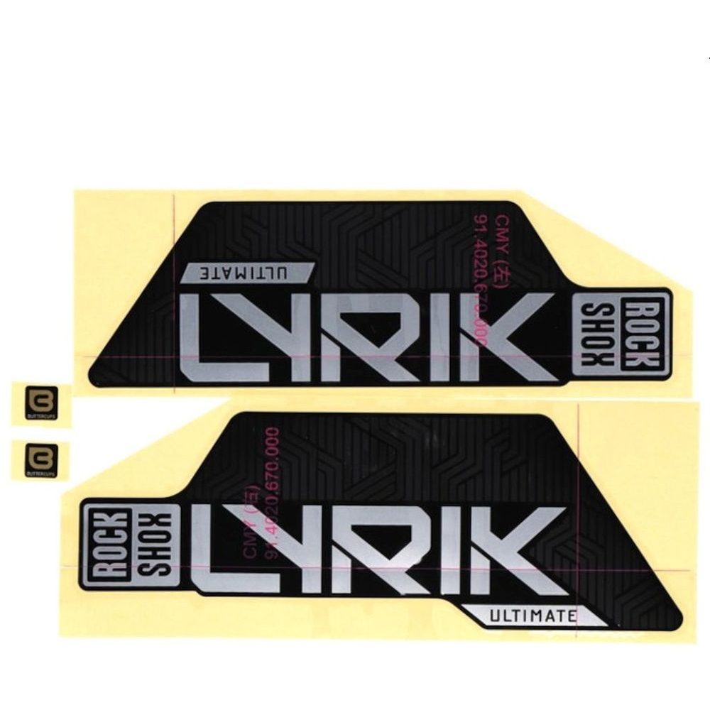11.4018.105.062 - ROCKSHOX AM DECAL LYK ULT UFA 27/29 MSLVFMBLK/GLB