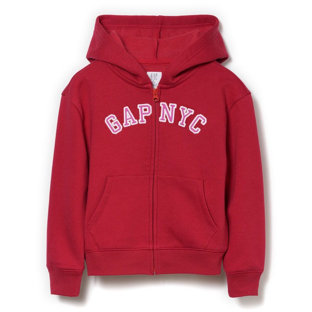 797761-03 Dětská mikina s logem Červená