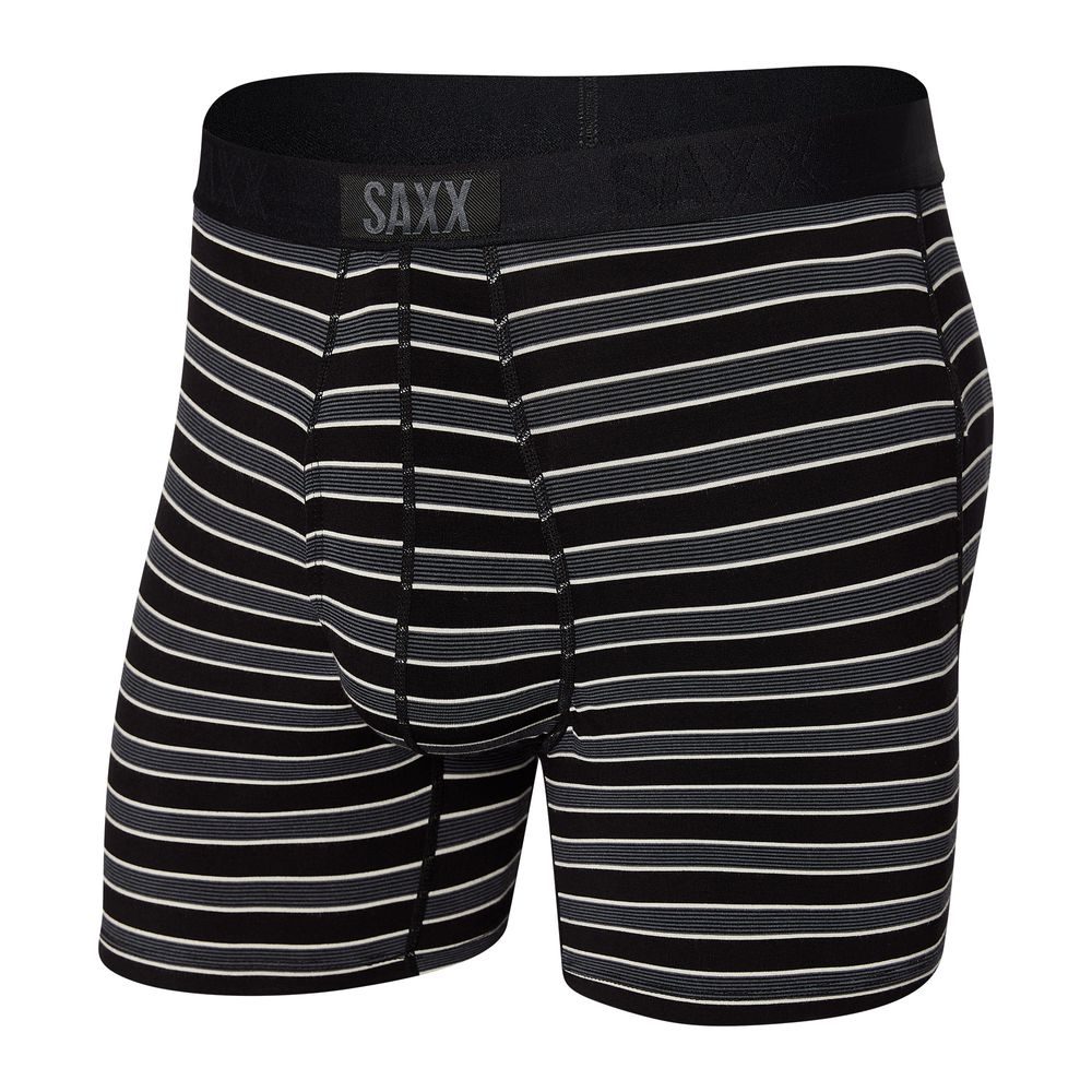 ULTRA BOXER BRIEF FLY black crew stripe