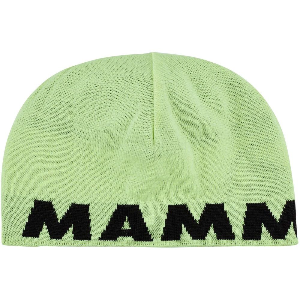 Mammut Logo Beanie  neo lime-black