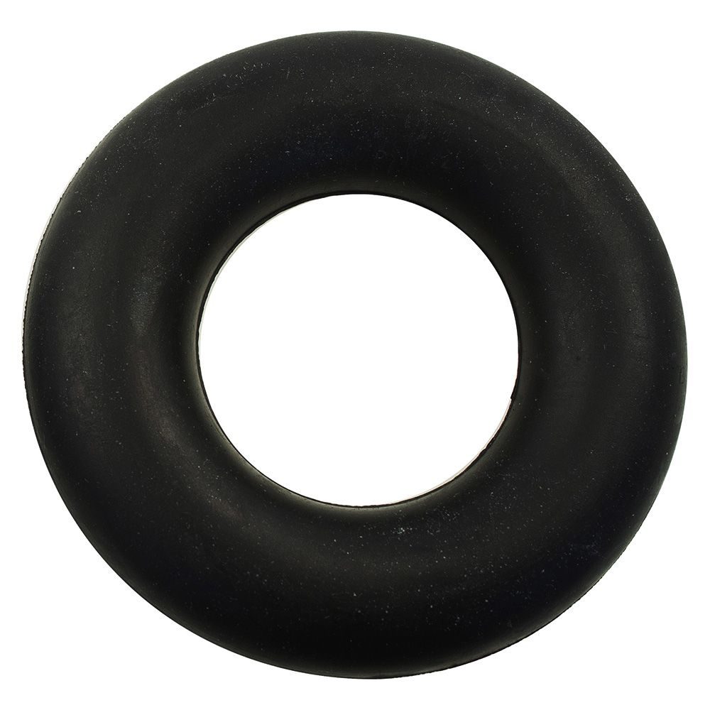 Posilovací kroužek silikonový balený - tuhý černý