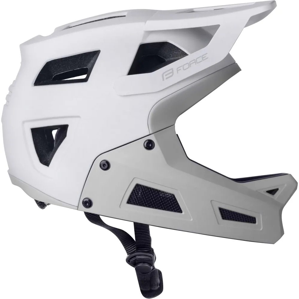 F DROP downhill, bílo-šedá XS-S