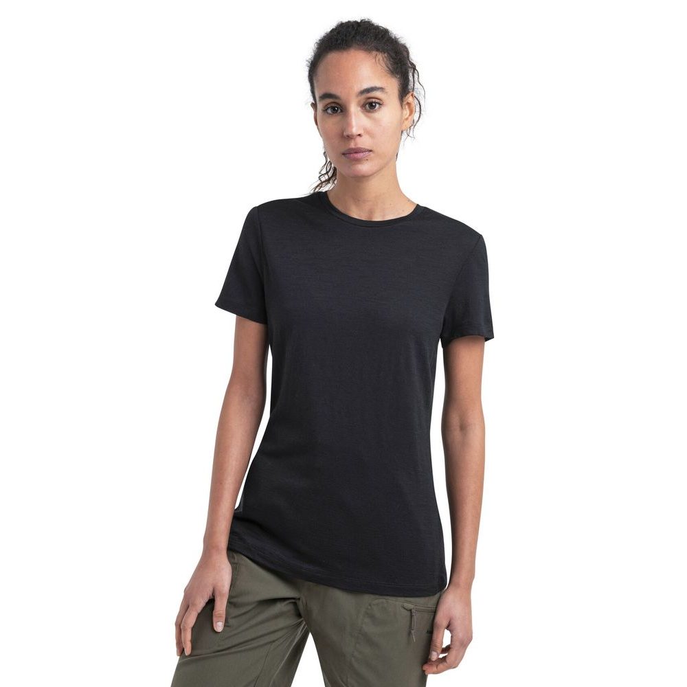 W Mer 150 Tech Lite III SS Tee BLACK