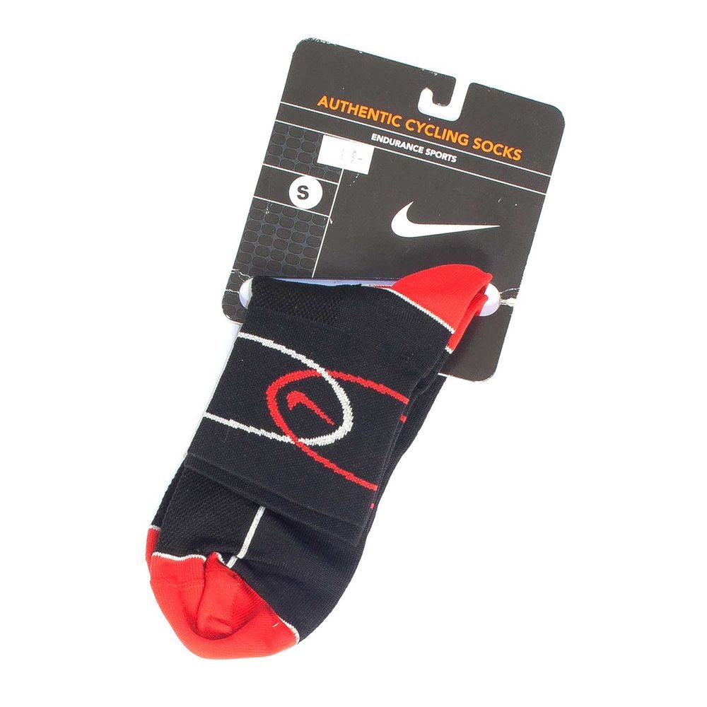 86018 RINGS SOCK BLACK/RED