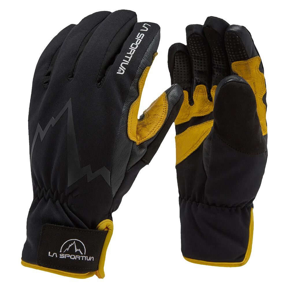 Ski Touring Gloves Black/Yellow