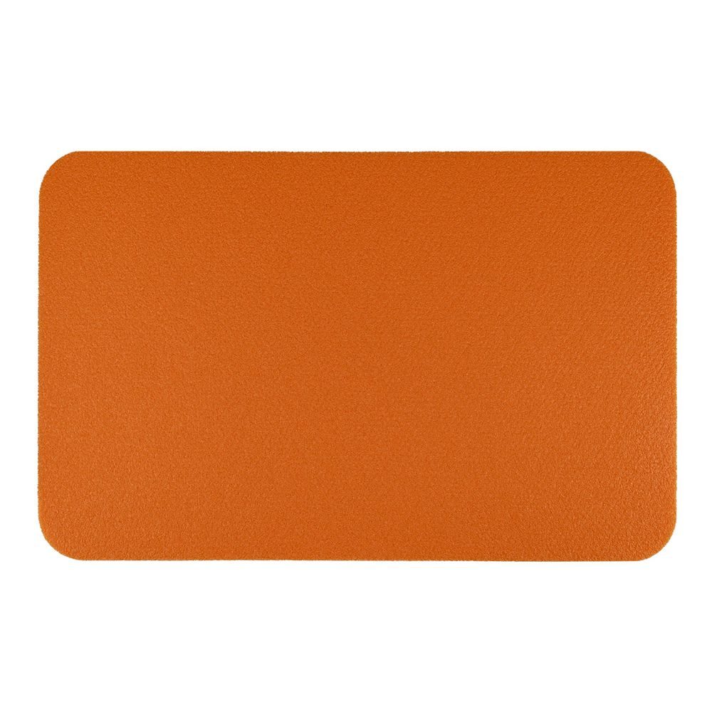 Obdelníkové sedátko bez ucha - oranžové