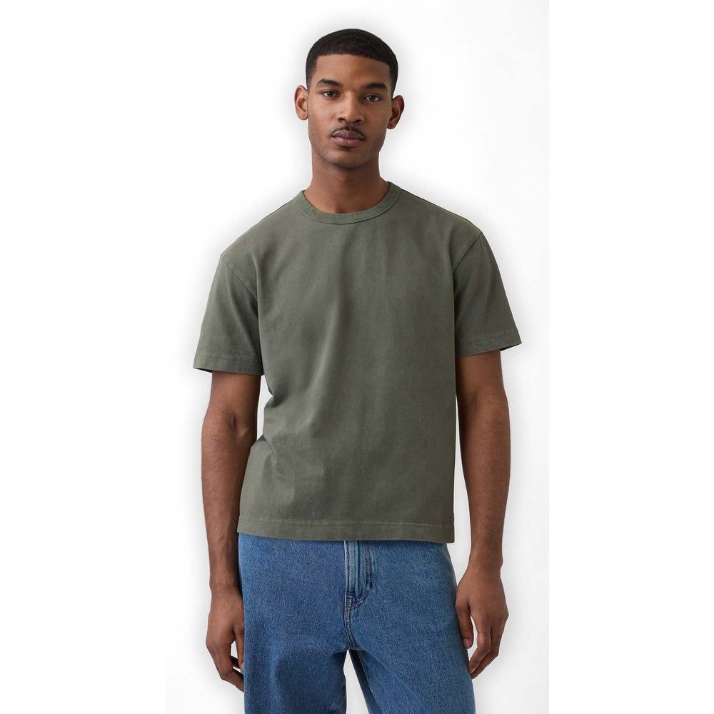 715775-19 Crop tričko Heavyweight Unisex Zelená