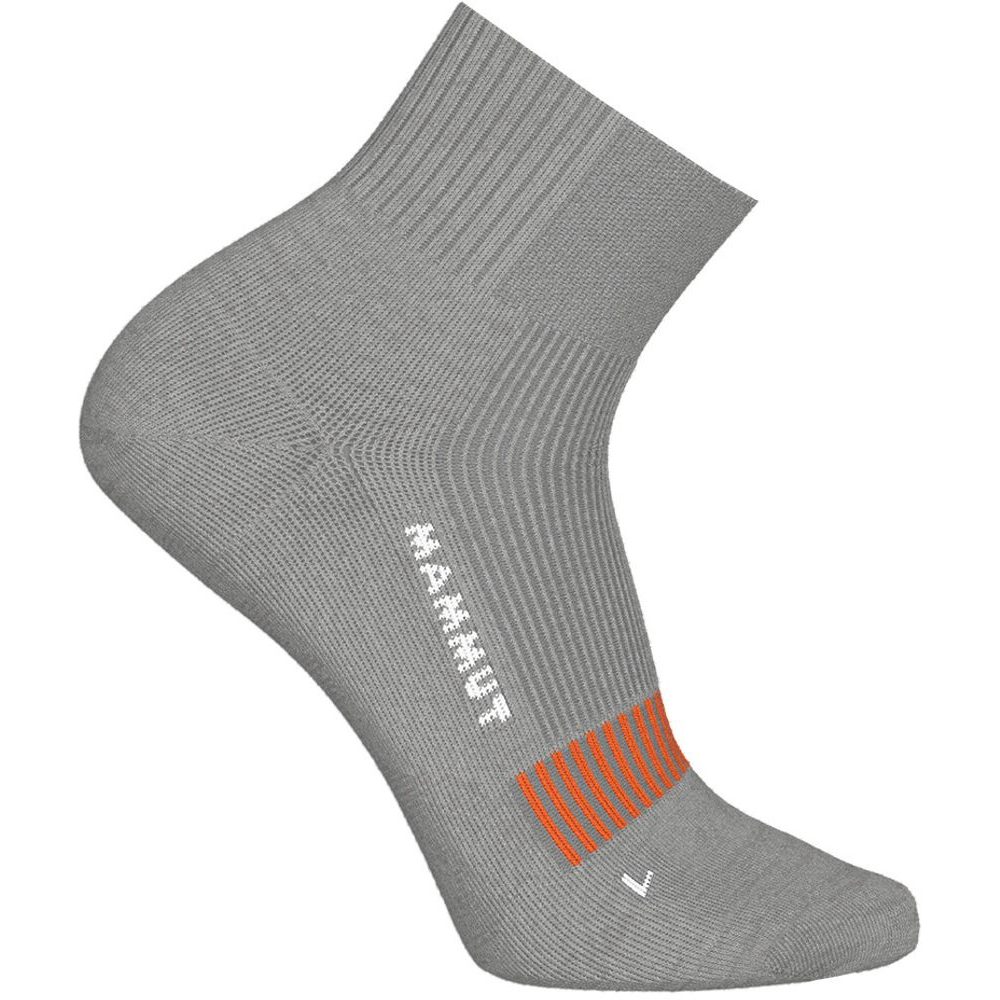 Hiking Full Cushion Quarter Socks alloy-tangerine-white