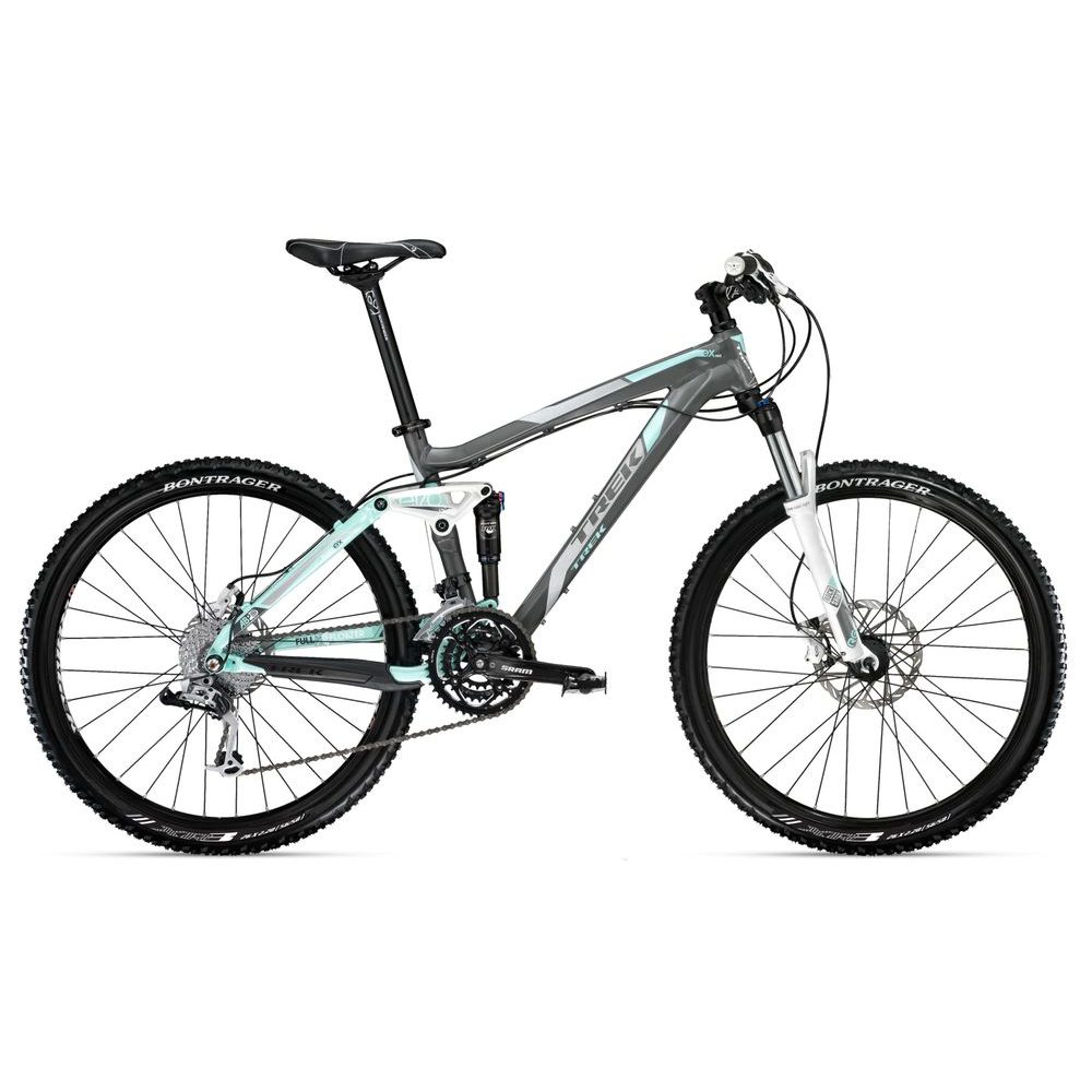 FUEL EX 5 WSD SATIN PARAGRAY/SATIN MINT PEARL - celoodpružené horské kolo