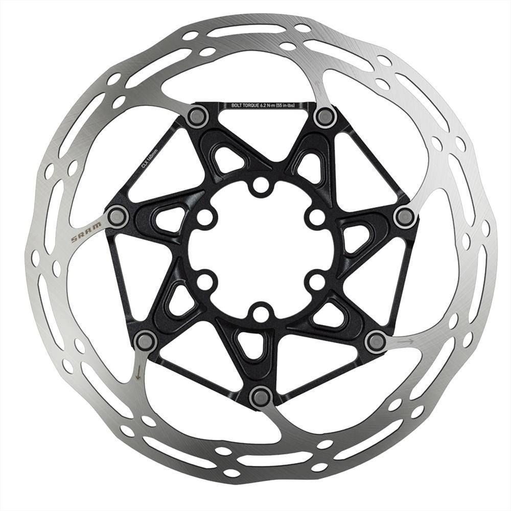 ROTOR CNTRLN 2P 180MM BLACK TI ROUNDED