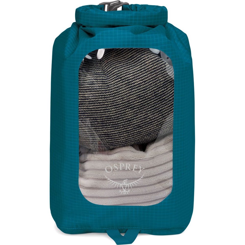 DRY SACK 6 W/WINDOW, waterfront blue