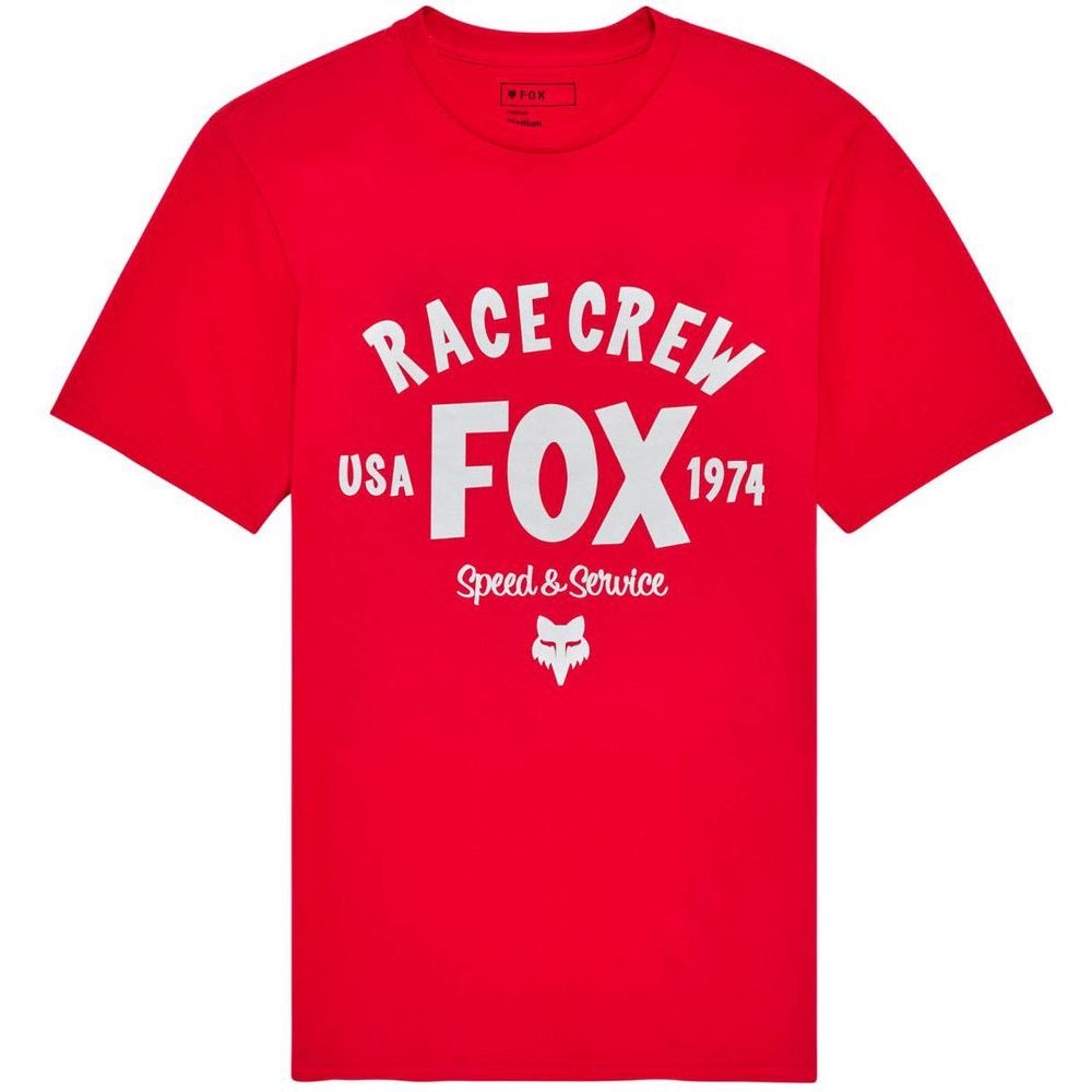 Slogan S Prem Tee Flame Red