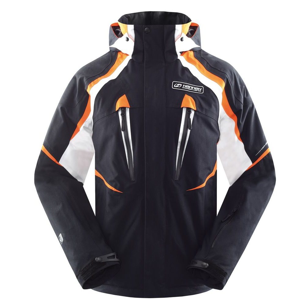 HIGHER, Anthracite/vibrant orange - pánská bunda