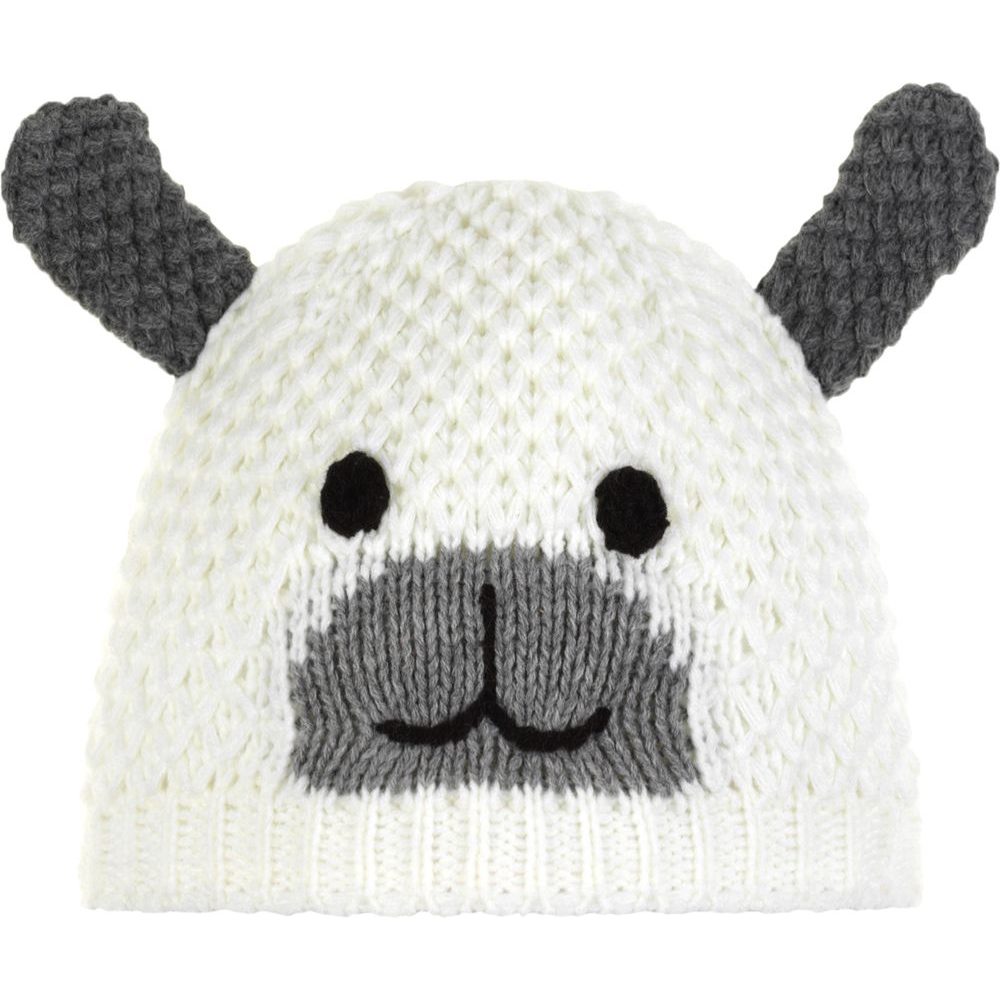 Grizzly MÜ kids, white-graumele