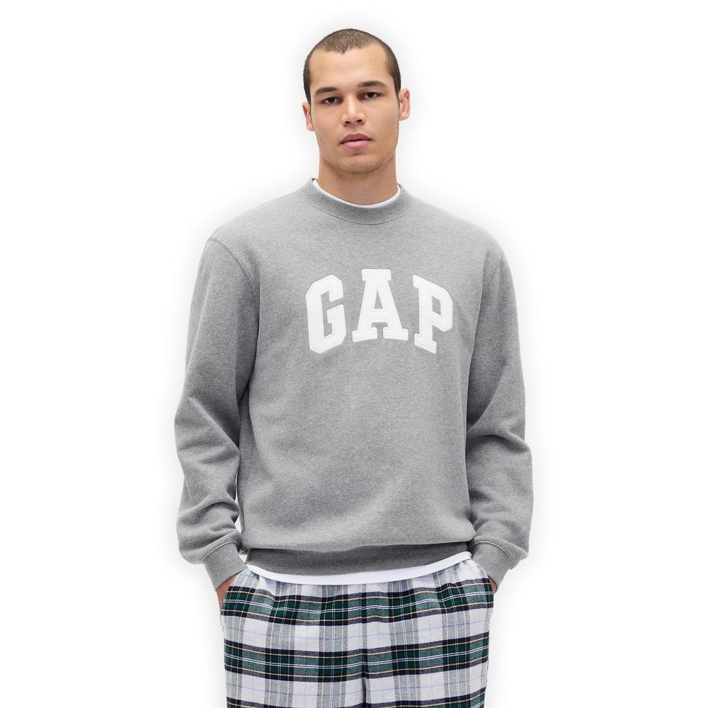 849336-00 Mikina s logem VintageSoft Unisex Šedá