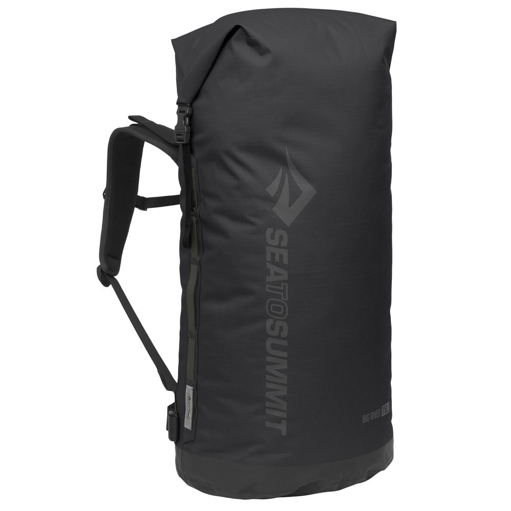 Big River Dry Backpack 75L, Jet Black
