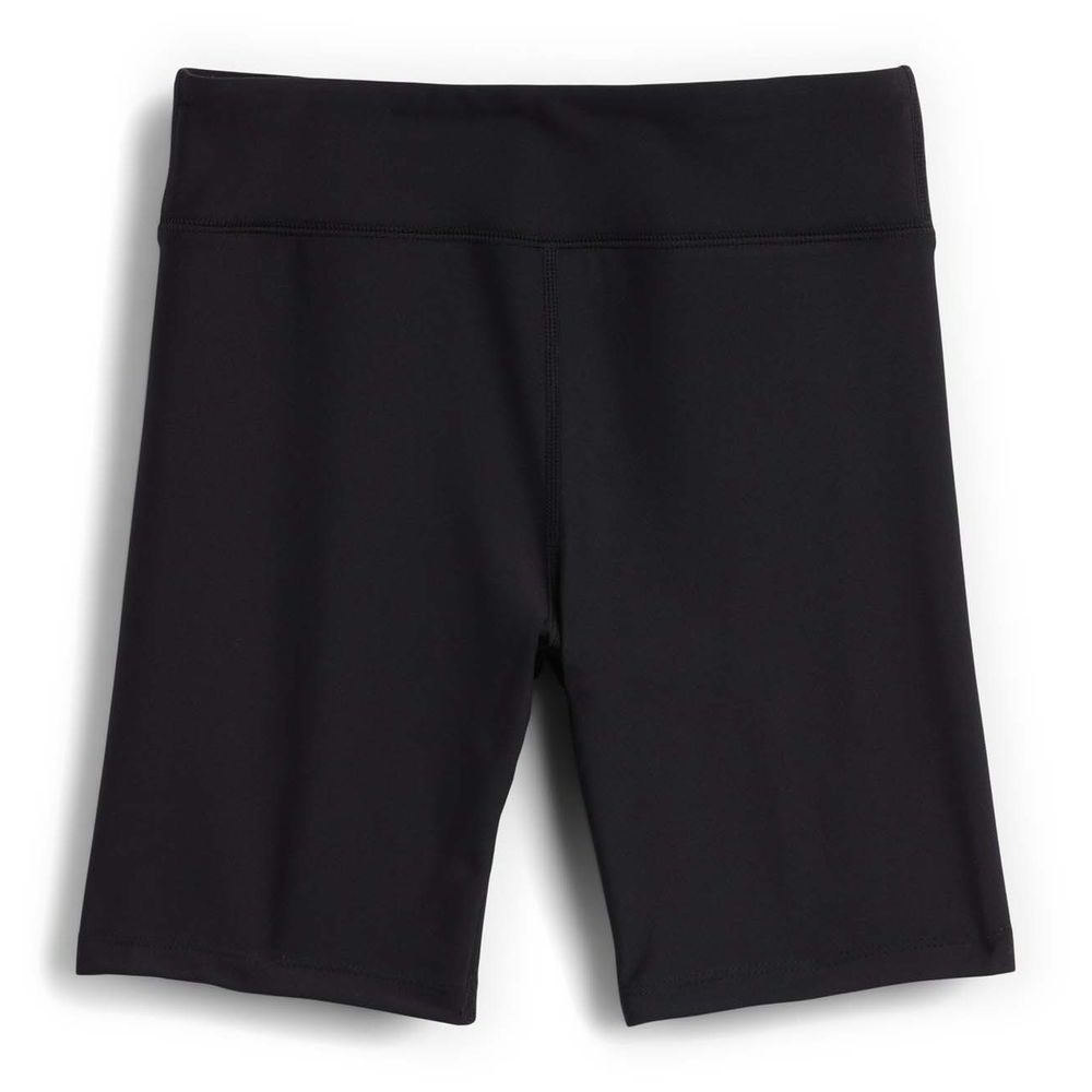 879453-03 Dětské žebrované biker shorts Černá