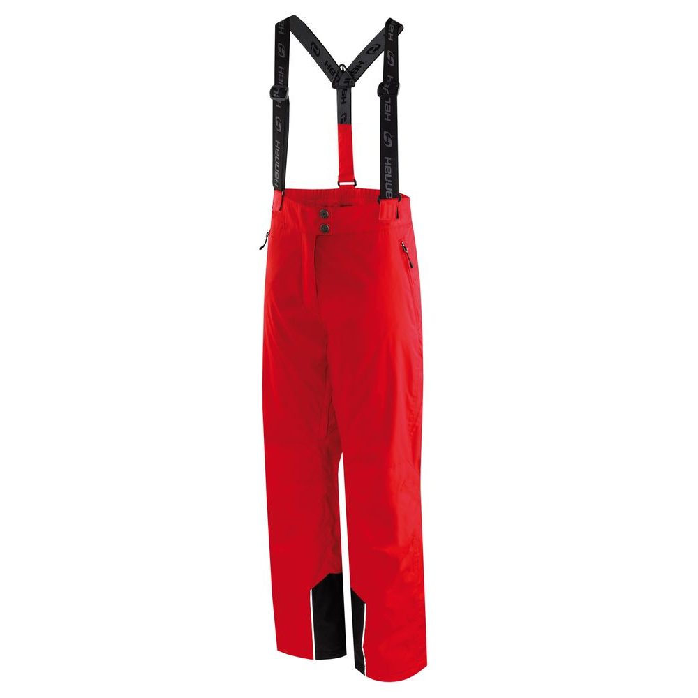 ADIENE, Fiery red - dámské kalhoty s laclem