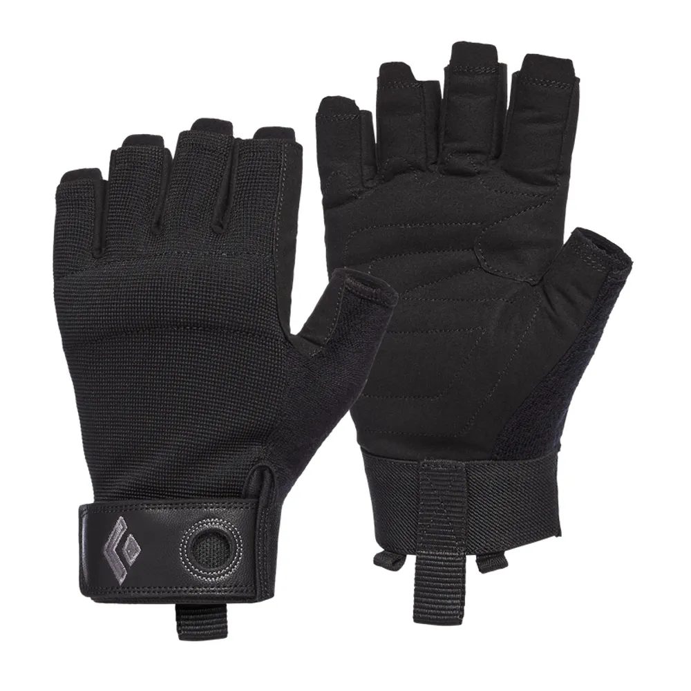 CRAG HALF-FINGER GLOVES, black