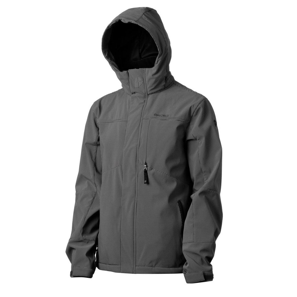 671902 290 PARTON - Pánská snowboardová bunda Softshell