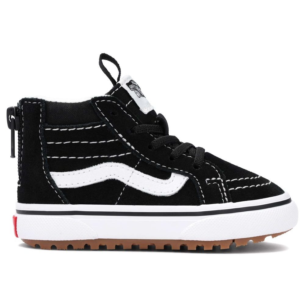 MTE SK8-Hi Zip Kids BLACK/WHITE