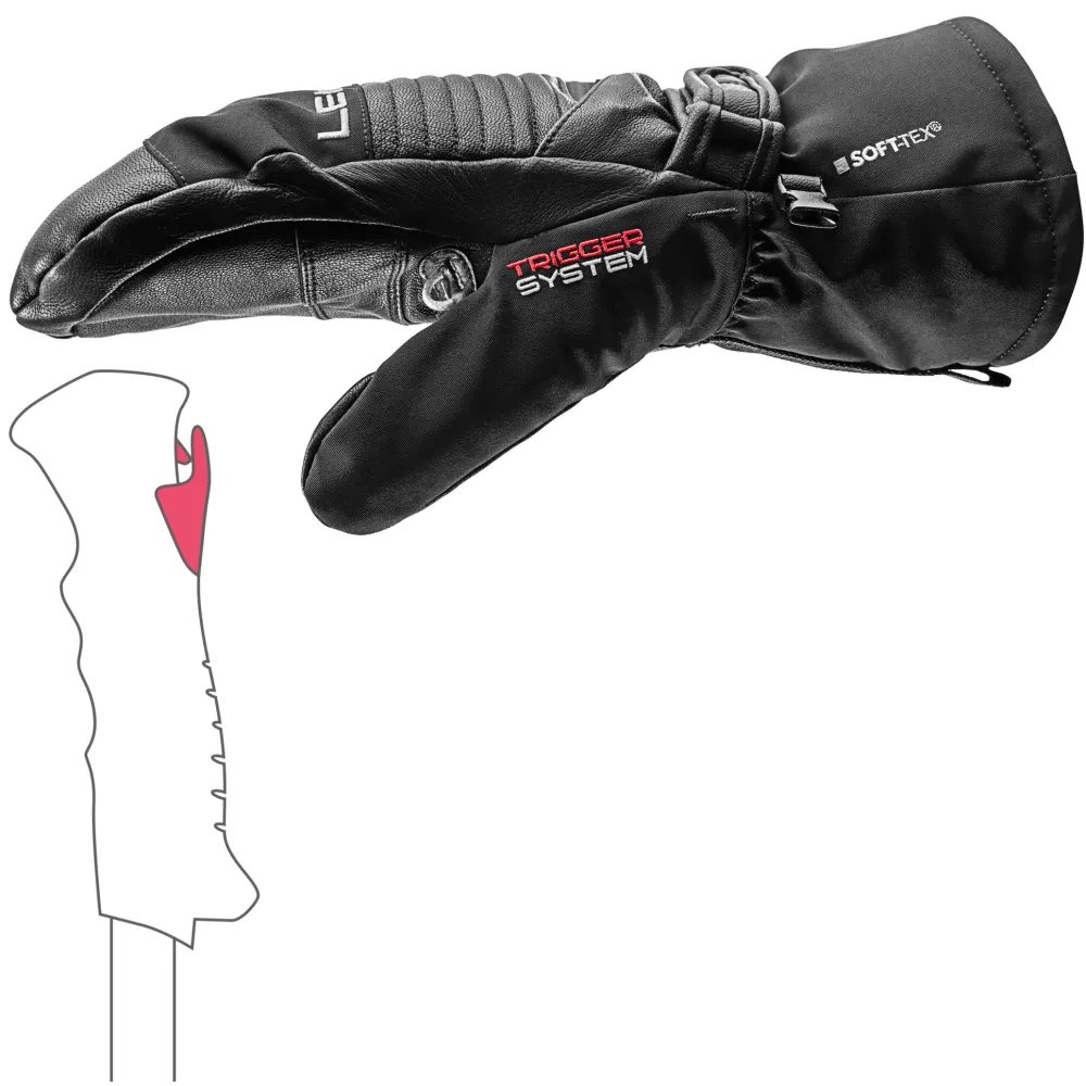 Leki Worldcup Race C-Tech 3D Junior Mitt - Guanti - Bambino
