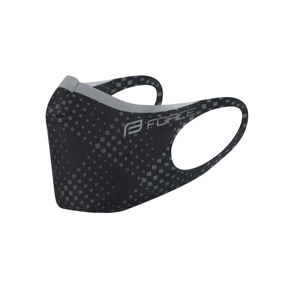 rouška FORCE, černá