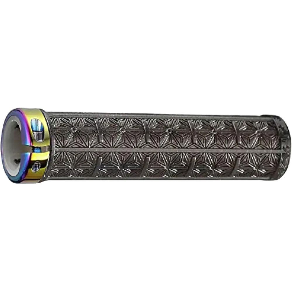 Grizips - Clear - Black Clear w/ Oil Slick Star Ringz